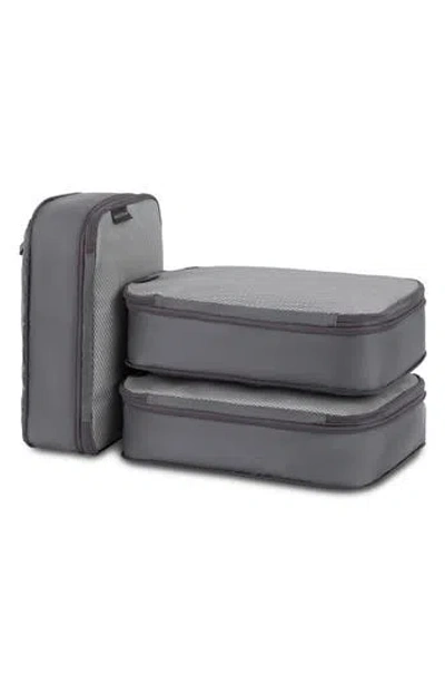 Swissgear Set Of 3 Packing Cubes In Gray