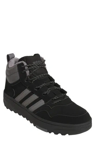 Adidas Originals Adidas Hoops 4.0 Winterized Basketball Sneaker In Black