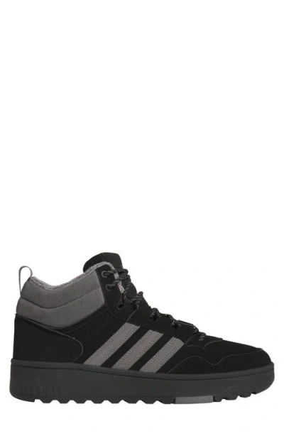 Adidas Originals Adidas Hoops 4.0 Winterized Basketball Sneaker In Black