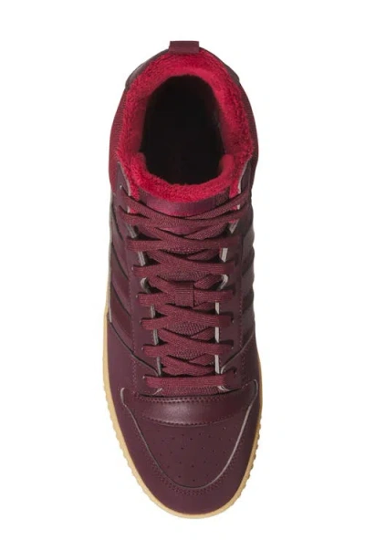 Adidas Originals Adidas Break Start Winterized Basketball Sneaker In Burgundy