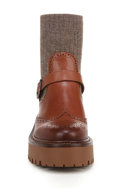 Sam Edelman Elly Lug Sole Boot In Brown