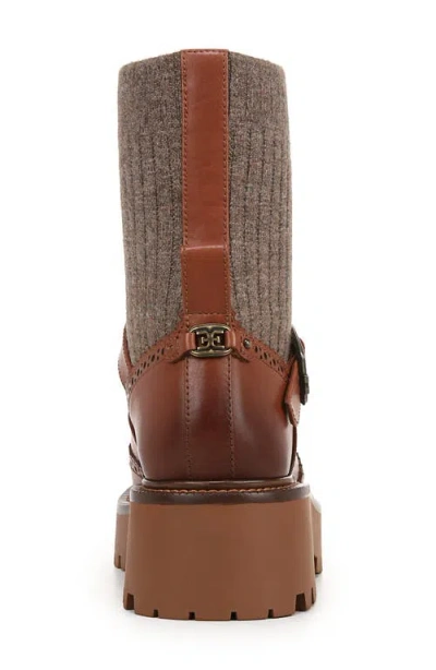Sam Edelman Elly Lug Sole Boot In Brown