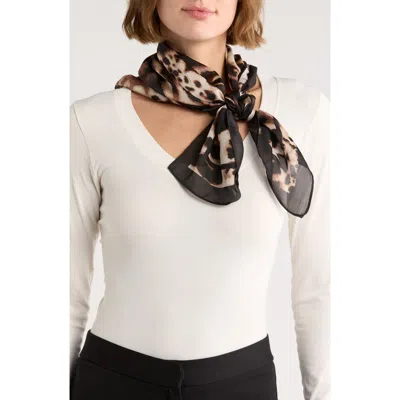 Vince Camuto Ombre Animal Print Square Scarf In Animal Print