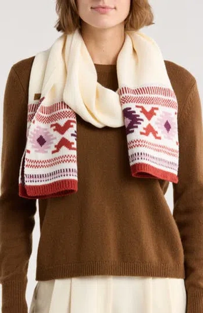 Frye Fair Isle Scarf In Neutral