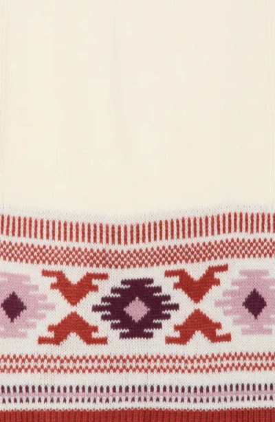 Frye Fair Isle Scarf In Neutral