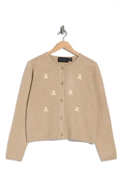 Rdi Teddy Appliqué Cagan In Neutral