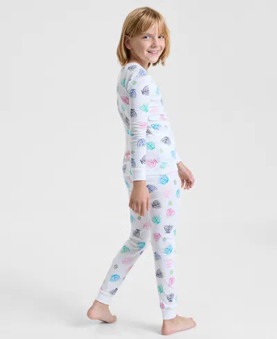 Holiday Lane Kids 5-14 Multi Menorah Snug-fit Pajama Set, Macy's Exclusive In Multi