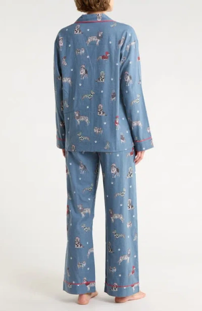 Pj Salvage Flannel Pajamas In Blue