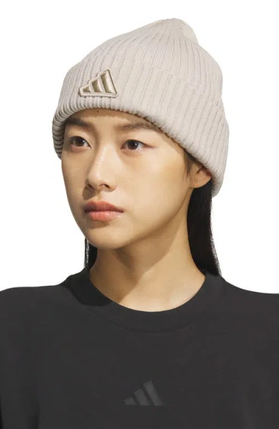 Adidas Originals Adidas Altitude 2 Cuff Beanie In Neutral