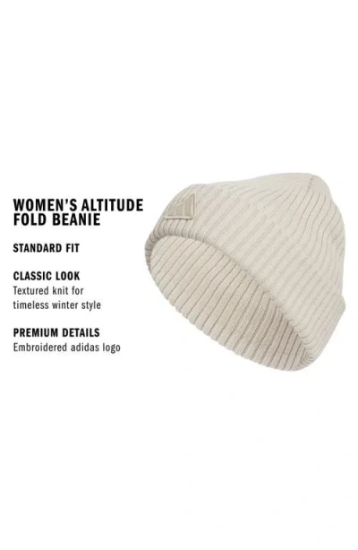 Adidas Originals Adidas Altitude 2 Cuff Beanie In Neutral