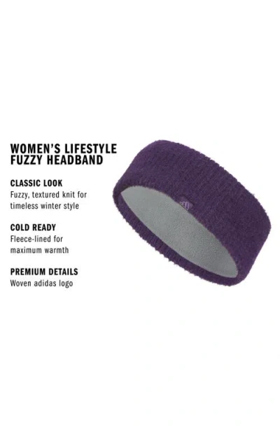 Adidas Originals Adidas Lifestyle Fuzzy Headband In Purple