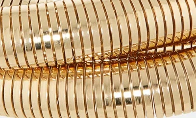 Tasha Set Of 2 Spring Coil Stretch Bracelets In Gold