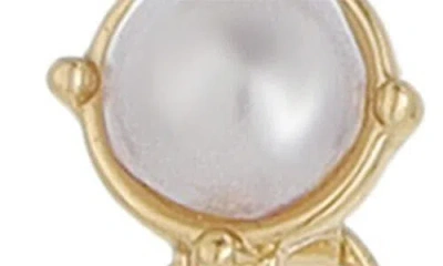 Ettika Dainty Set Of 3 Stud & Drop Earrings In Gold