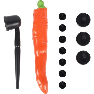 Brookstone Snowman Building Kit In Black