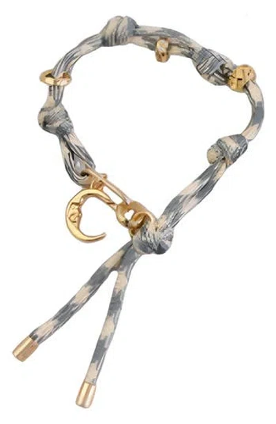 Macrae & Co . Emmy Roped Bracelet In Gray