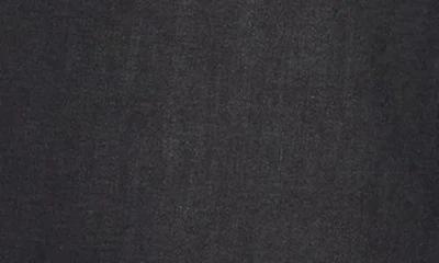 Frame Whiskering-effect Washed Straight-leg Jeans In Black