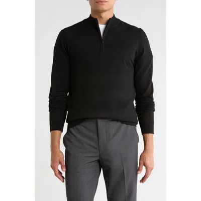 Robert Barakett Daniel Half Zip Pullover Sweater In Multi