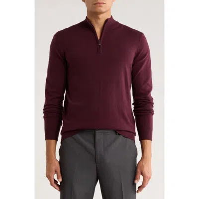 Robert Barakett Daniel Half Zip Pullover Sweater In Multi