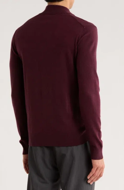 Robert Barakett Daniel Half Zip Pullover Sweater In Multi