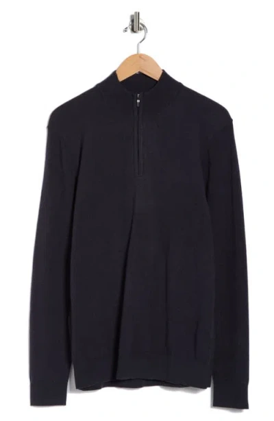 Robert Barakett Daniel Half Zip Pullover Sweater In Multi