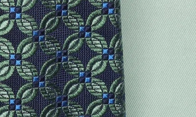 Ted Baker London Silk Blend Tie & Pocket Square Box Set In Blue