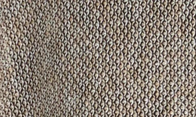 Nanette Lepore Faux Fur Lined Jacquard Ruana In Brown