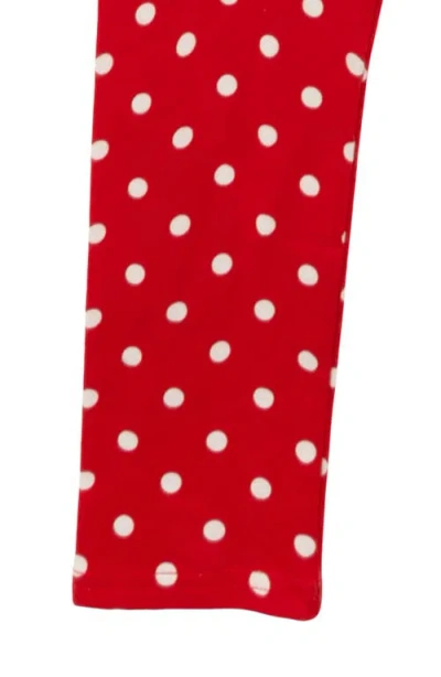 Rare Editions Kids' Santa Ruffle Top & Leggings Set In Green