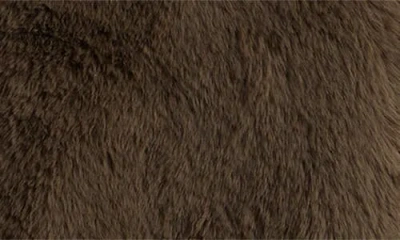 Save The Duck Kids' Ceri Reversible Faux Fur Puffer Jacket In Brown