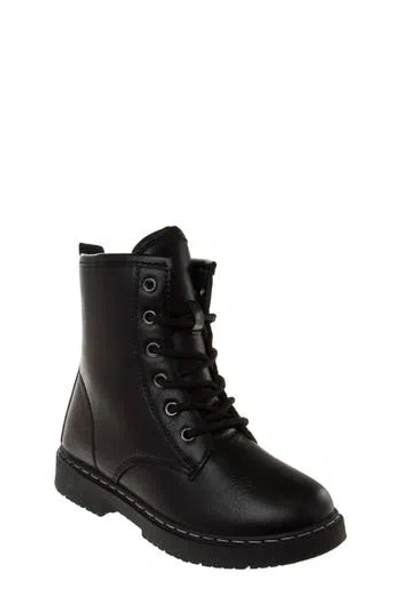 Kensie Kids' Lace-up Boot In Black