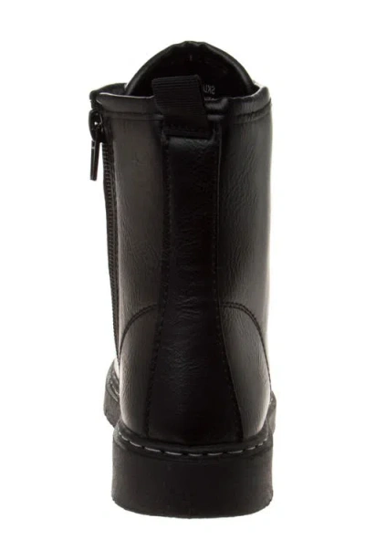 Kensie Kids' Lace-up Boot In Black