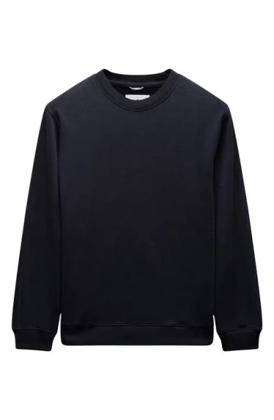 Reigning Champ Midweight Terry Standard Crewneck Sweatshirt In Blue