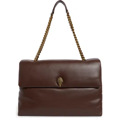 Kurt Geiger London Xx-large Kew Shoulder Bag In Brown