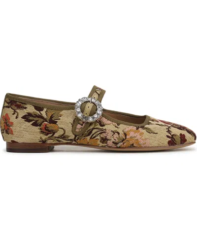 Sam Edelman Women's Michaela Glow Buckled Mary Jane Flats In Multi