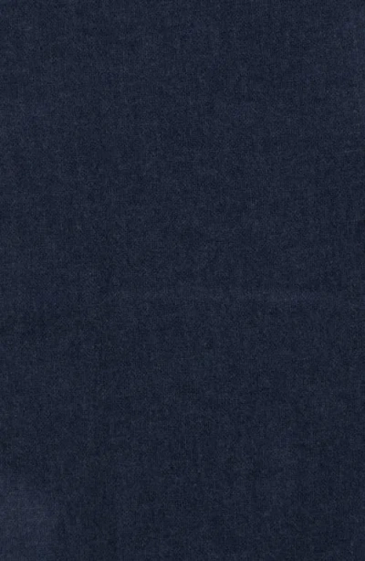 Vince Wool & Cashmere Frayed Scarf In Blue