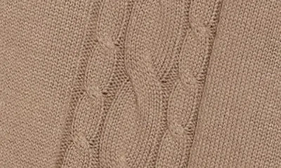 Splendid Emily Cable Cardigan In Brown
