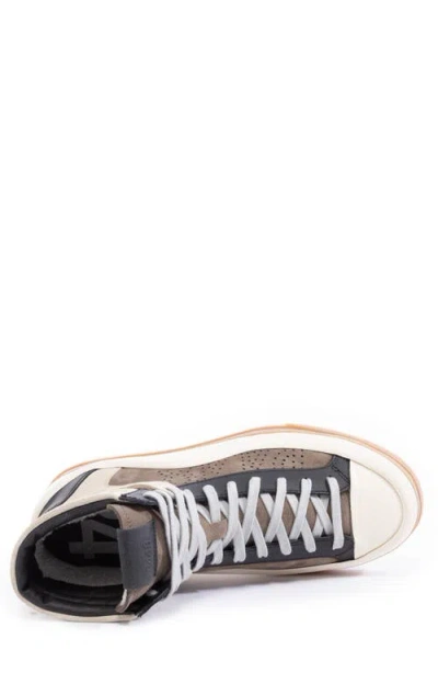 P448 Rail High Top Sneaker In Multi