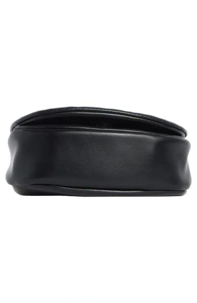 Bcbg Statement Hardware Clutch In Black