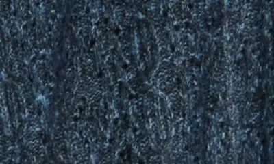 Democracy Cutout Sweater In Blue