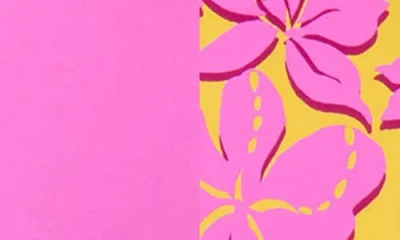 Roxy Island Time Reversible Bikini Bottoms In Pink