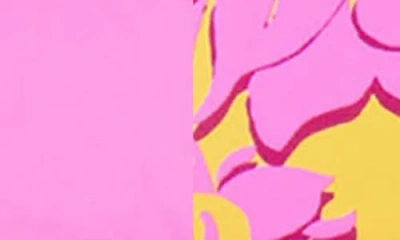 Roxy Island Time Reversible Bikini Top In Pink