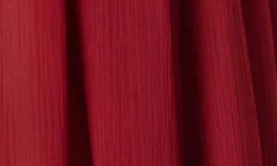 Robert Rodriguez Kellie Volume Halter Top In Red