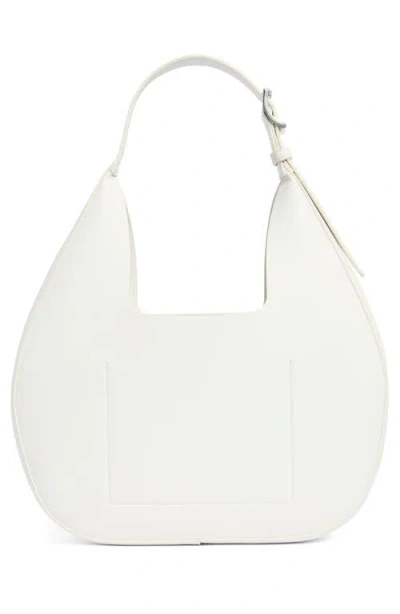 Dkny Camila Medium Hobo Crossbody Bag In White