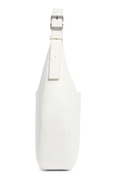 Dkny Camila Medium Hobo Crossbody Bag In White