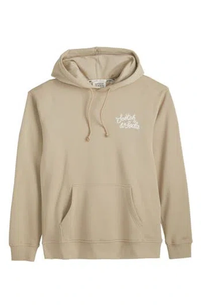 Scotch & Soda Men's Relaxed Fit Graphic Hoodie In Neutral