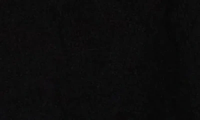 Amicale Jacquard Cashmere Quarter Zip Sweater In Black