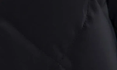 Ookie & Lala Carbon Stadium Hooded Puffer Jacket In Black