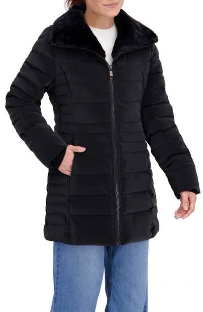Ookie & Lala Carbon Stadium Puffer Jacket In Black