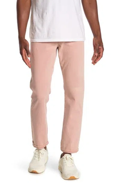 Ag Graduate Tailored Jeans In Pink