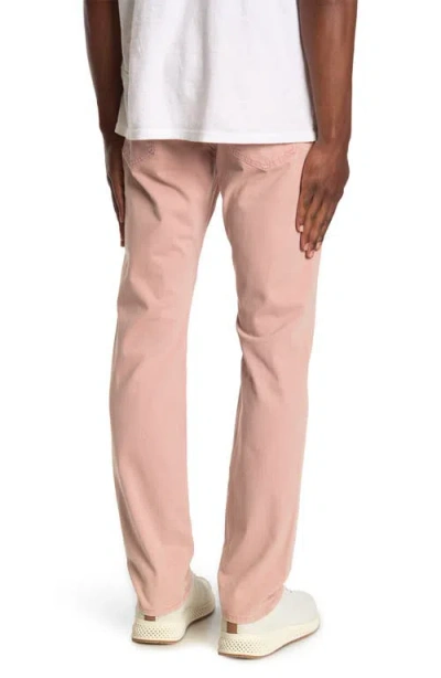 Ag Graduate Tailored Jeans In Pink