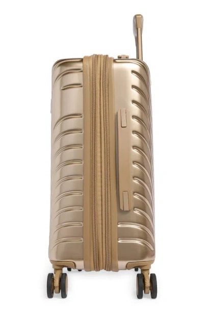 It Luggage Slipstream 21-inch Carry-on Hardside Luggage In Gold